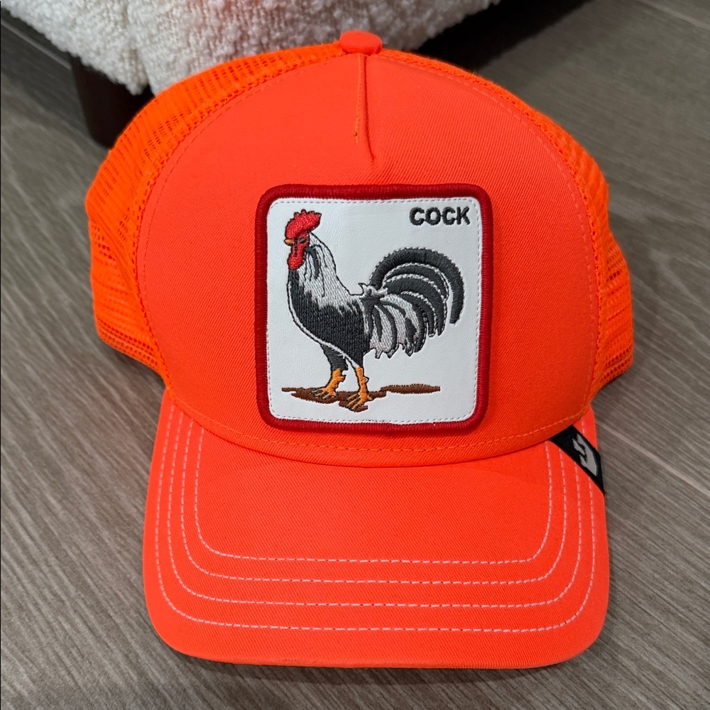 Goorin Bros Vibrant Orange Mesh Cap